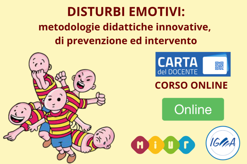 Corso Online - disturbi emotivi MIUR