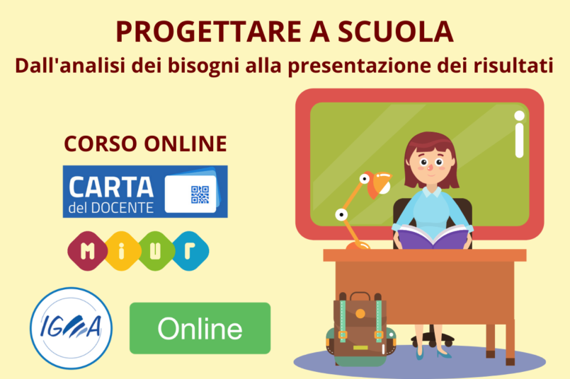 Corso Online - progettare a scuola MIUR