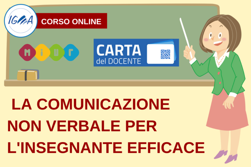 LA COMUNICAZIONE NON VERBALE PER L'INSEGNANTE EFFICACE MIUR