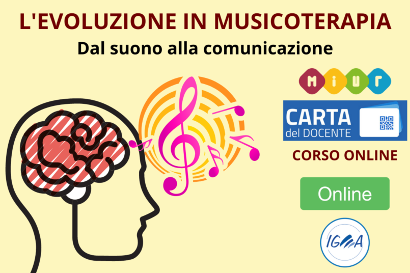 Corso Online - evoluzione in musicoterapia MIUR
