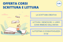 offerta corsi scrittura e lettura