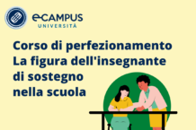 Corso di perfezionamento La figura dell'insegnante di sostegno nella scuola