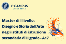 MASTER DI I LIVELLO: Disegno e Storia dell'Arte negli istituti di istruzione secondaria di II grado - A17