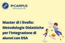 Master di I livello Metodologie Didattiche Integrazione Alunni DSA