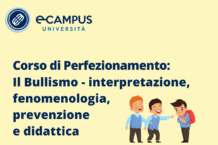 Corso di Perfezionamento Il Bullismo - interpretazione fenomenologia prevenzione e didattica