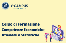 Corso di Formazione Competenze Economiche, Aziendali e Statistiche